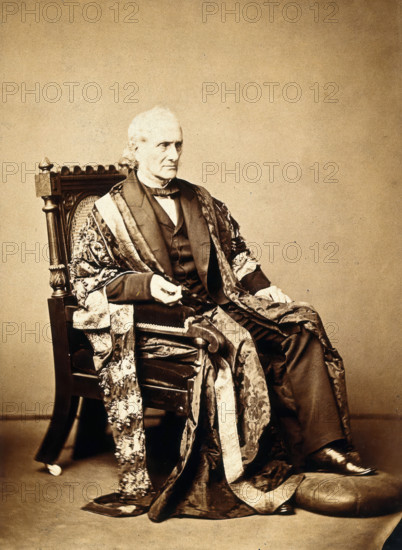 An unidentified man, late 19th century.  Creator: Moira & Haigh.
