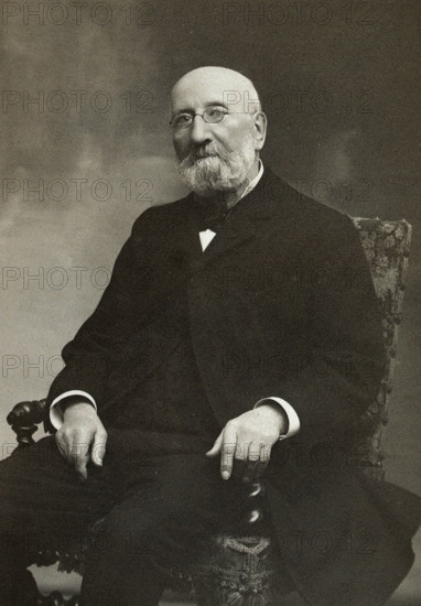 Jean Jacques Théophile Schloesing, late 19th century. Creator: Pierre Petit.