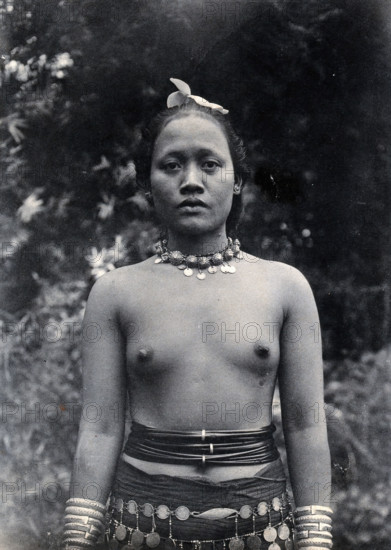 Sarawak: a Sea Dayak woman, c1900. Creator: Unknown.