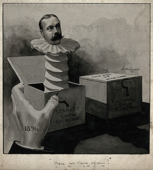Here we are again!, 1896.  Creator: Enoch Fairhurst.