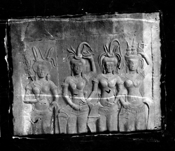 Nakhon Thom (Angkor Wat), Cambodia, 1866. Creator: John Thomson.
