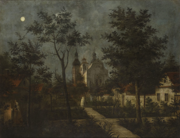 The Cameldolites' Monastery at Bielany near Krakow, c1860. Creator: Teodor Baltazar Stachowicz.