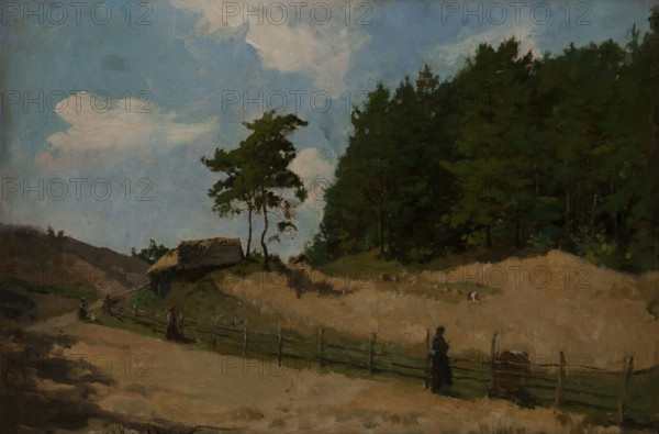 Landscape, 1886. Creator: Kazimierz Alchimowicz.