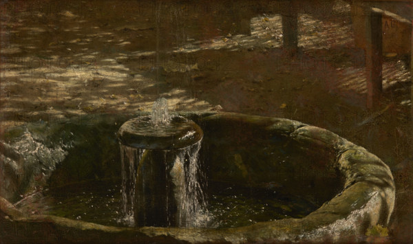 Fountain, between 1876-1880. Creator: Aleksander Gierymski.