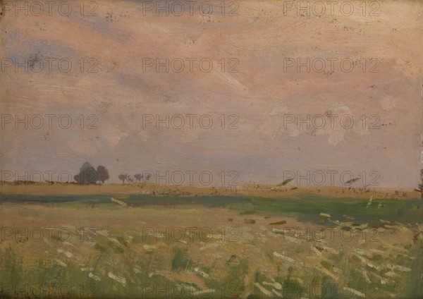 Fields near Bronowice, 1902. Creator: Jan Stanislawski.