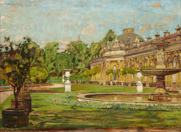 Palace Park in Potsdam, 1922. Creator: Unknown.