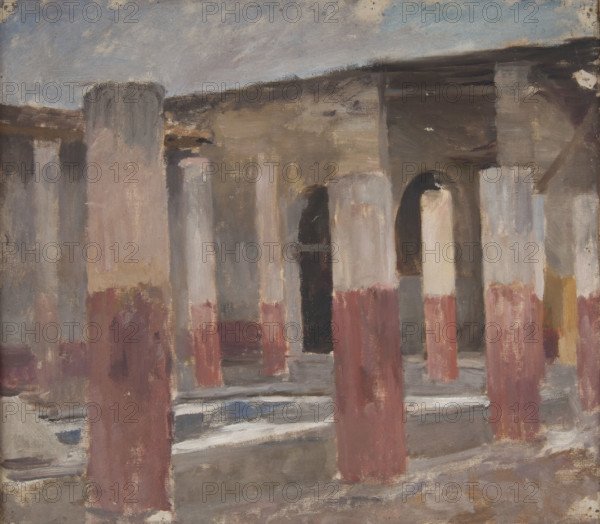 Pompeii, 1890. Creator: Jan Ciaglinski.