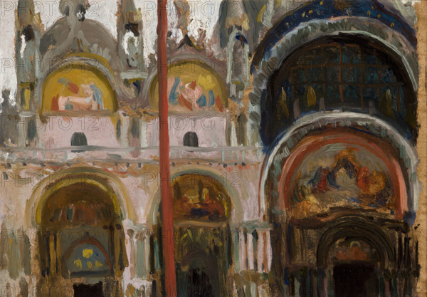 Church of San Marco in Venice, 1904. Creator: Jan Stanislawski.