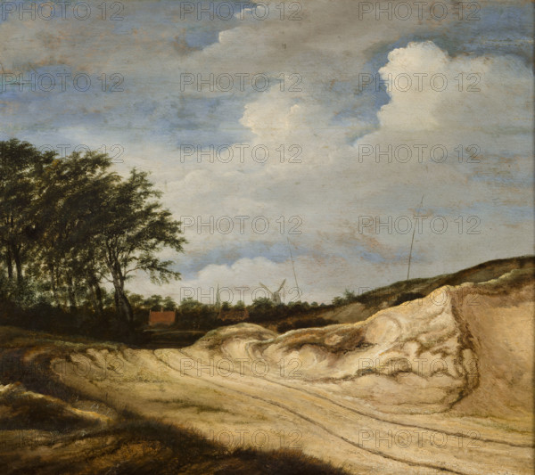 Landscape with the Dune, c1650. Creator: Guillam Dubois.