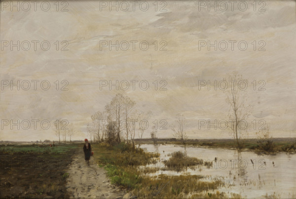 Landscape, 1887. Creator: Roman Kochanowski.