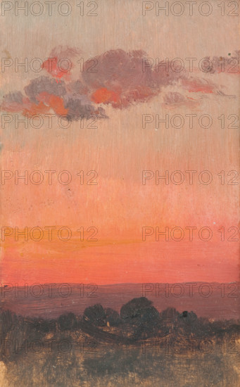 Sunset, between 1904-1908. Creator: Jan Stanislawski.