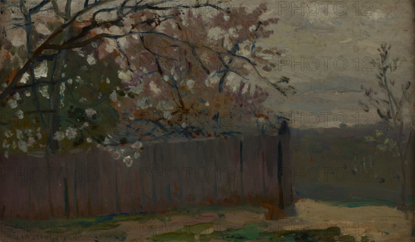 Early Spring at Ville d`Avray, 1895. Creator: Jan Stanislawski.