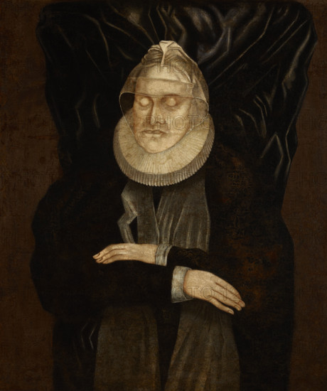 Posthumous Portrait of Duchess Anna Maria of Brandenburg (1567-1618), Wife of Barnim X..., 1618. Creator: Unknown.