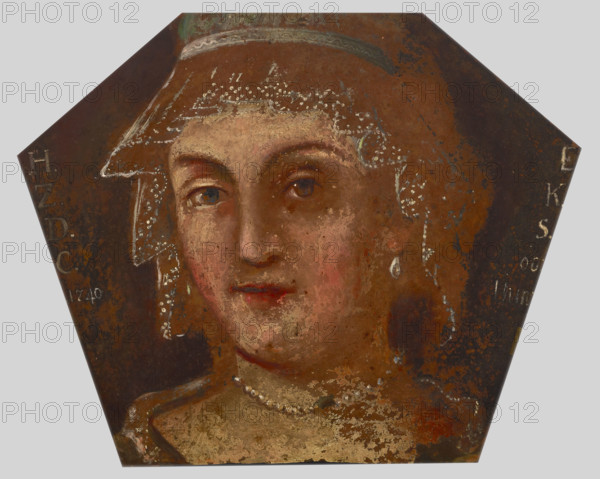 Coffin Portrait of Nieborowska from Hyzne, 1740. Creator: Unknown.