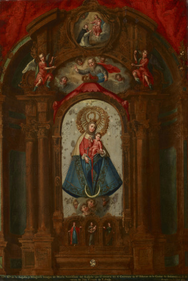 Our Lady of Salamanca, 18th century. Creator: Unknown.