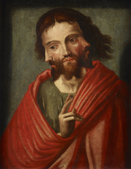 Christ with Three Faces (The Holy Trinity), around the mid-17th century. Creator: Unknown.