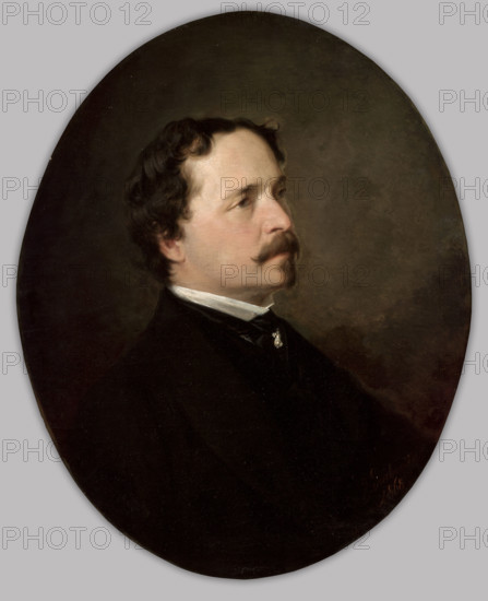 Portrait of Kornel Ujejski, 1868. Creator: Andrzej Bronislaw Grabowski.