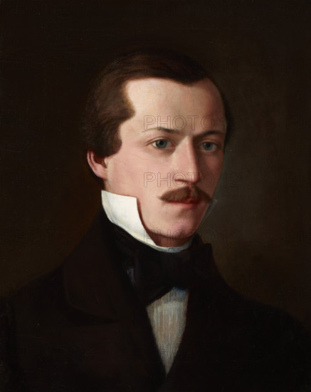 Portrait of Adolf Poller, c1858. Creator: Andrzej Bronislaw Grabowski.