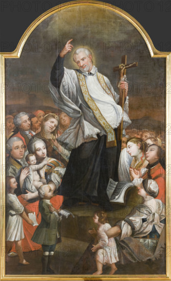 Sermon of Saint Vincent de Paul, Late 18th century. Creator: Unknown.