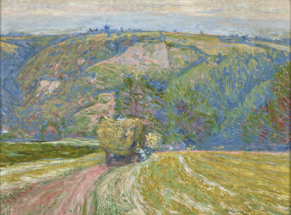 Cart with Hay, 1890. Creator: Jozef Pankiewicz.