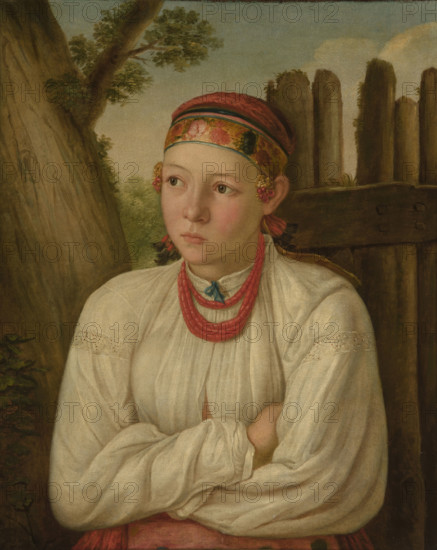 Ukrainian Girl, around the mid-19th century. Creator: Unknown.