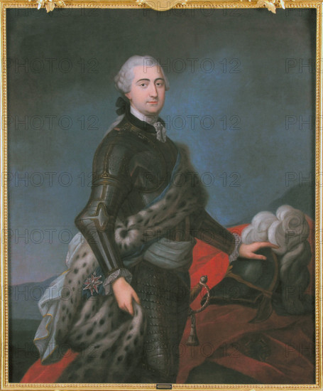 Portrait of Stanislaus Augustus Poniatowski (1732-1798), 2nd half of 18th century. Creator: Ubaldo Buonvicino.