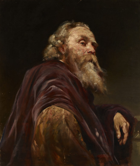 Portrait of an Old Man, c1880. Creator: Wladyslaw Czachorski.