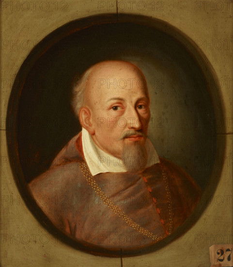 Portrait of Jakub Zadzik (1582-1642) Korab Coat of Arms, Bishop of Krakow, after 1785. Creator: Friedrich Kloss.