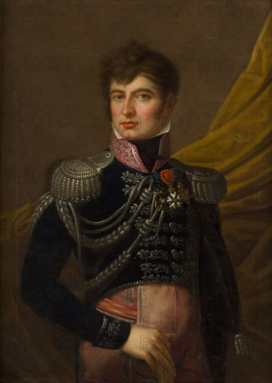 Portrait of Colonel Józef Szumlanski, c1815. Creator: Unknown.