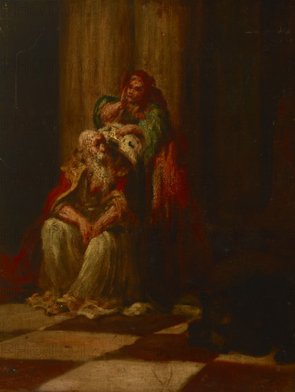 Tobias and Anna?, 1st half of 19th century. Creator: Unknown.