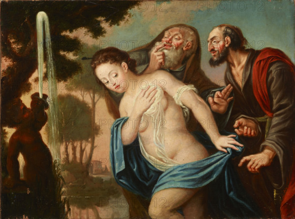 Susanna and the Elders, between 1750-1800. Creator: Unknown.