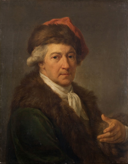 Self-Portrait in the Polish National Costume, between 1787-1818. Creator: Marcello Bacciarelli.