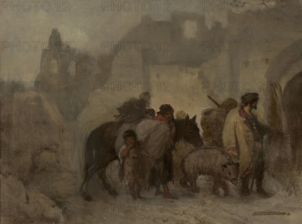 Gypsies, c1873. Creator: Aleksander Kotsis.