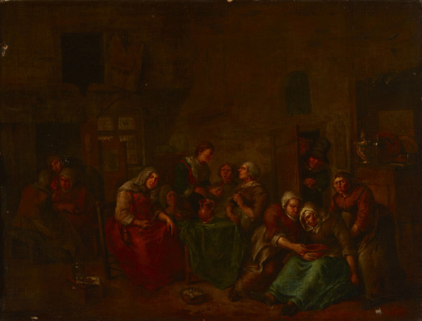 Women in the Inn, 1st half of 18th century. Creator: Unknown.
