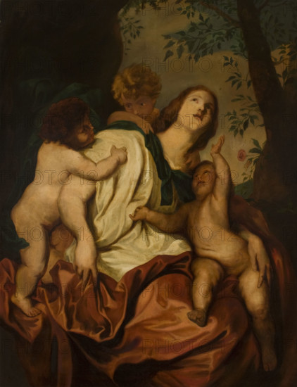 Allegory of Caritas-Copy, between 1701-1810. Creator: Unknown.