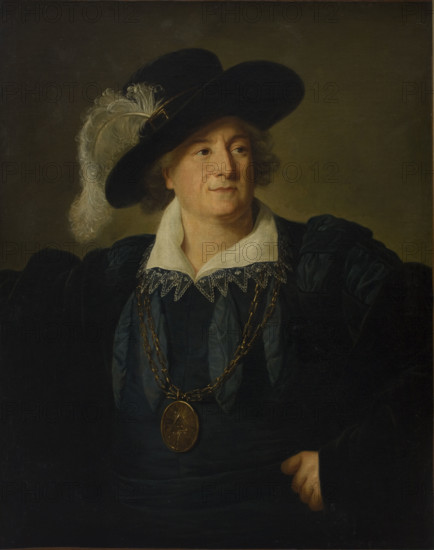 Portrait of Stanislaus Augustus Poniatowski (1732-1798) Dressed as Henry IV, after 1797. Creator: Elisabeth Louise Vigee-LeBrun.