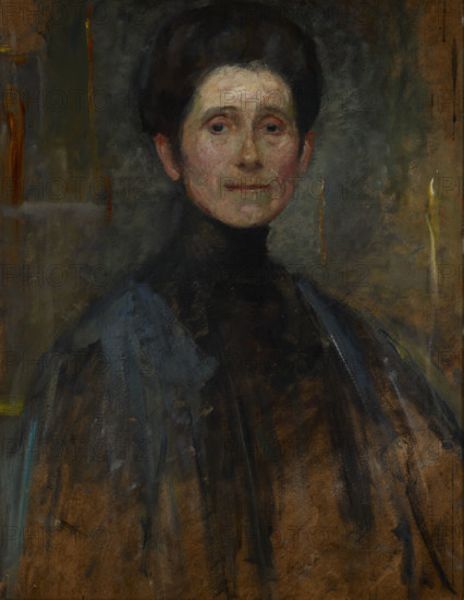 Self-Portrait, 1906. Creator: Olga Boznanska.