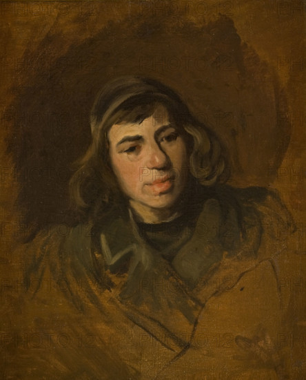 Young Jew, between 1840-1848. Creator: Piotr Michalowski.