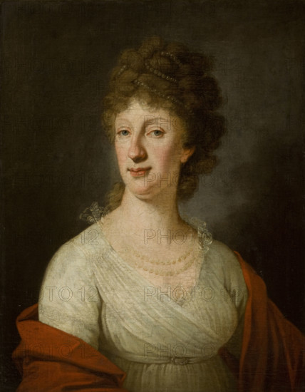 Portrait of Maria Theresa of Naples and Sicily, 1800-1807. Creator: Jozef Franciszek Pitschmann.
