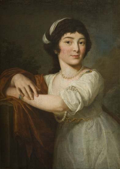 Portrait of Joanna Dzierzbicka, c1790, c1800. Creator: Jozef Franciszek Pitschmann.