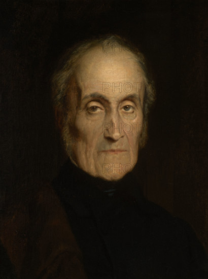 Portrait of Prince Adam Jerzy Czartoryski (1770-1861), c1853. Creator: Paul Delaroche.