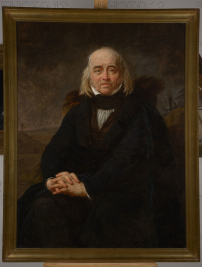Portrait of Julian Ursyn Niemcewicz (1758-1841), 1833-1834. Creator: Antoine-Jean Gros.