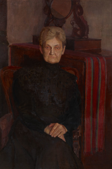 Portrait of Mother, 1909. Creator: Jerzy Karszniewicz.