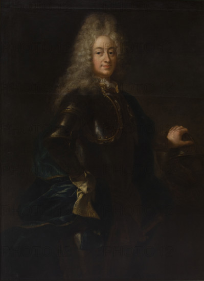 Portrait of a Nobleman in Armour, c1718. Creator: Adam Manyoki.