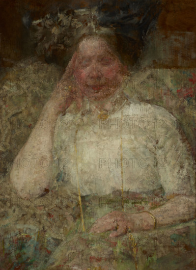 Portrait of a Woman, between 1914-1916. Creator: Olga Boznanska.