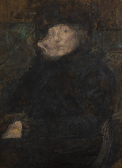 Portrait of Anna Ginzberg, c1900. Creator: Olga Boznanska.