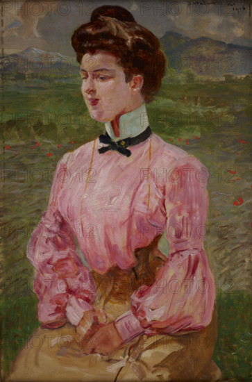 Portrait of a Young Lady, 1906. Creator: Jacek Malczewski.