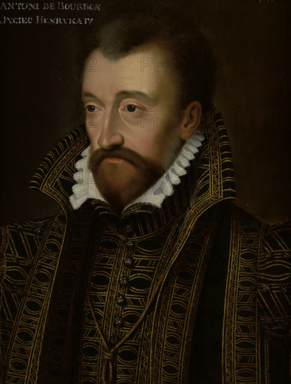 Portrait of Anthony of Bourbon (1518-1562), King of Navarre, c1563. Creator: Unknown.