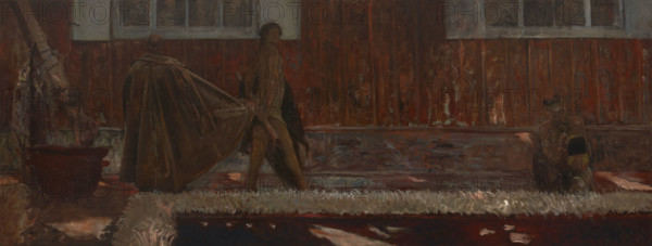 Farewell to the Manor House, between 1909-1913. Creator: Jacek Malczewski.