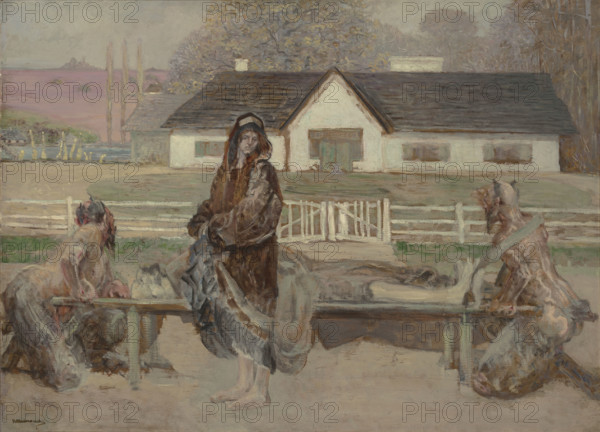 Return to his homeland, c1911. Creator: Jacek Malczewski.